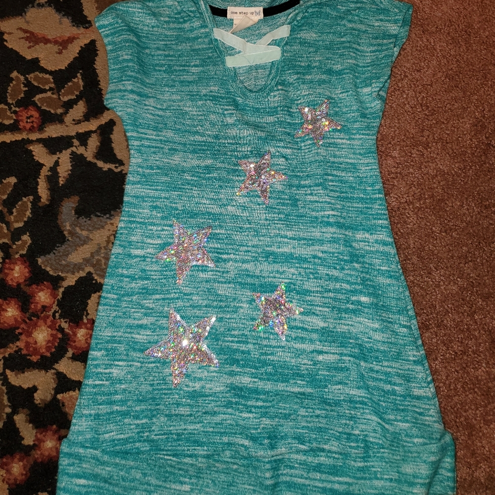 Girls 7 hooded top